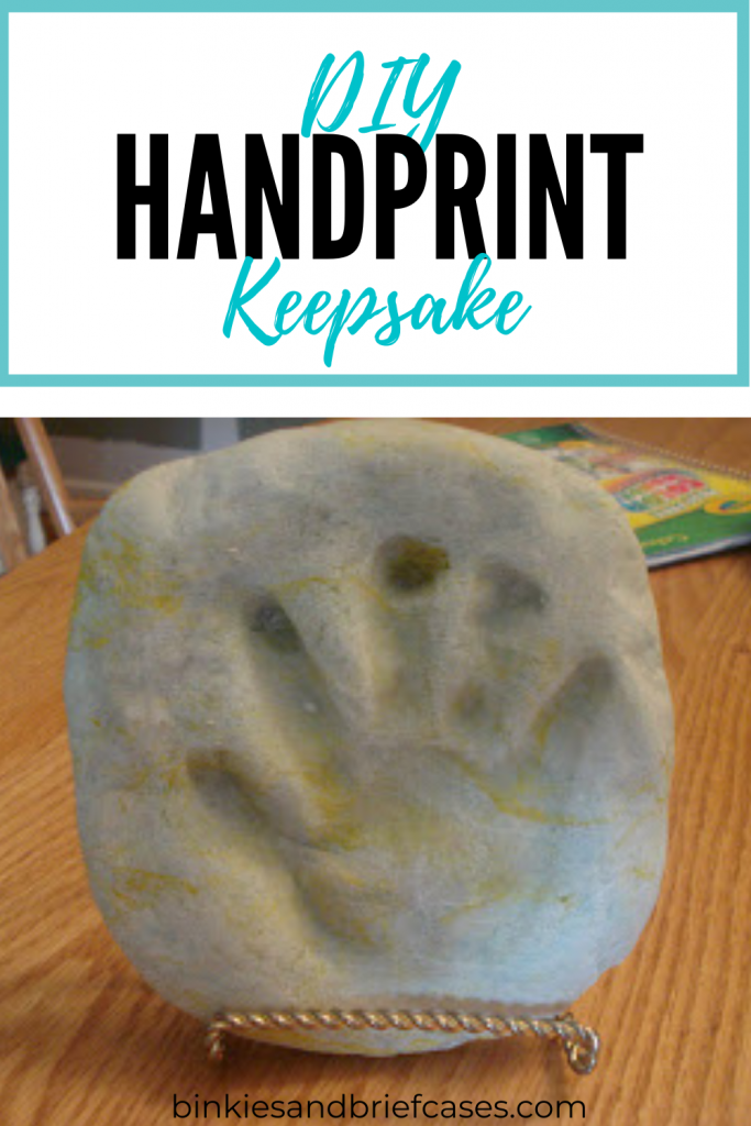 DIY Handprint Keepsake