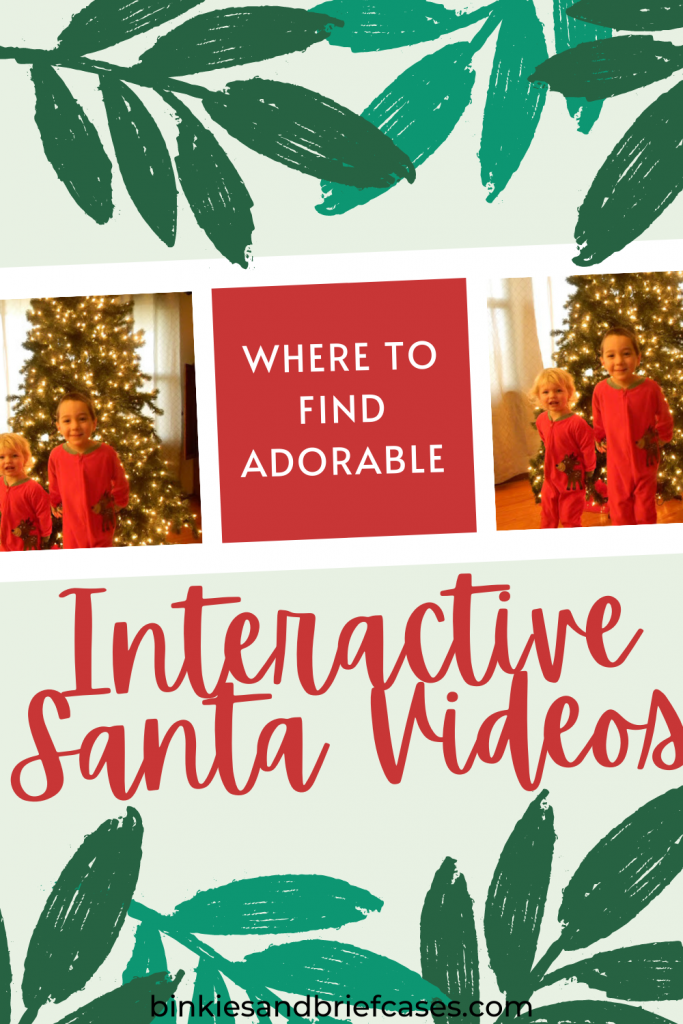 Interactive Santa Videos