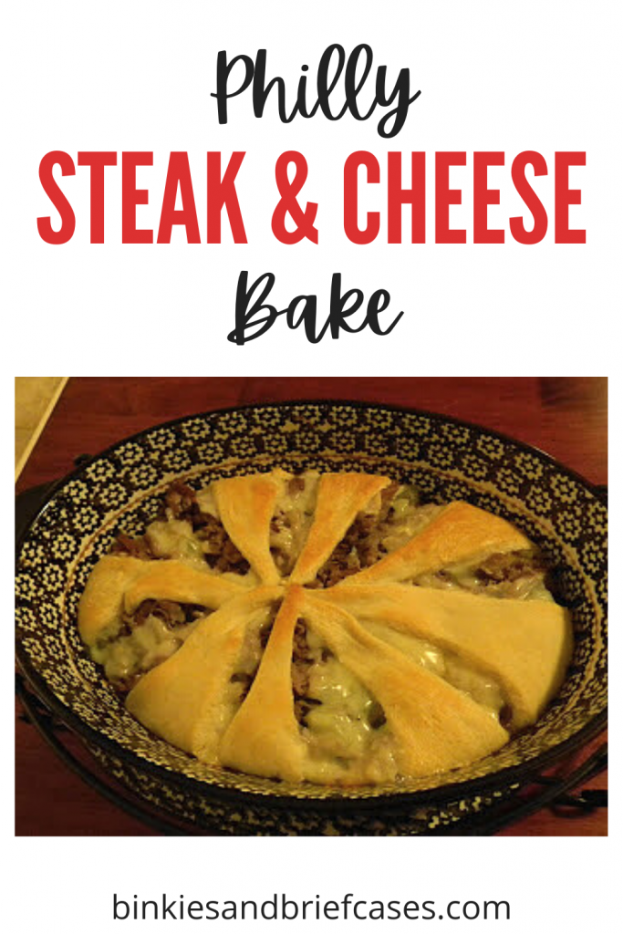 Philly Steak & Cheese Bake