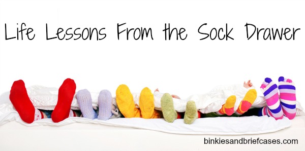 life lessons from the sock drawer