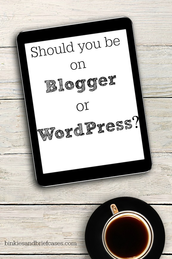 Some great points about both options to consider. Should bloggers be on the WordPress or Blogger platform?