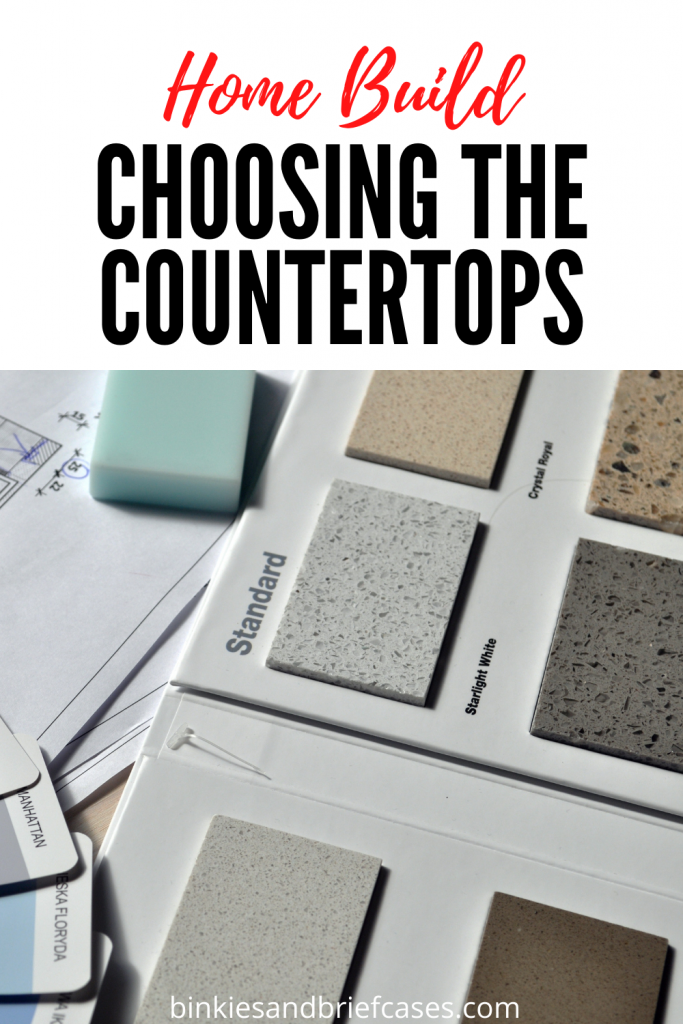 Choosing the Countertops