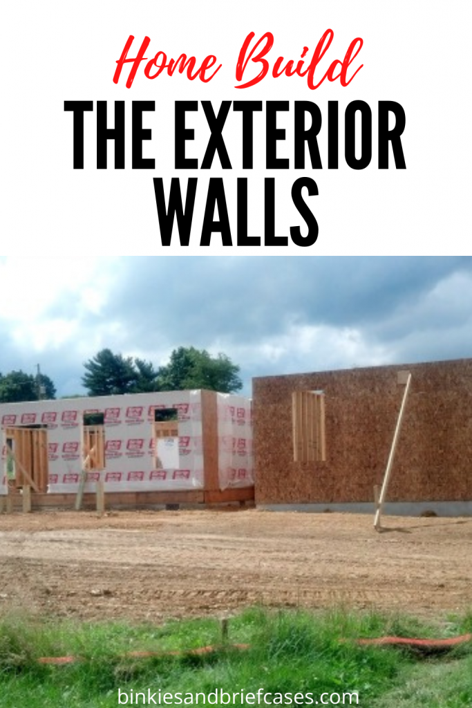 Exterior Walls Home Build