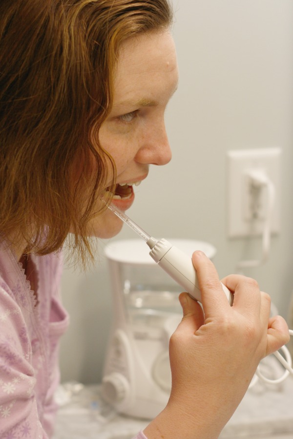 waterpik flossing