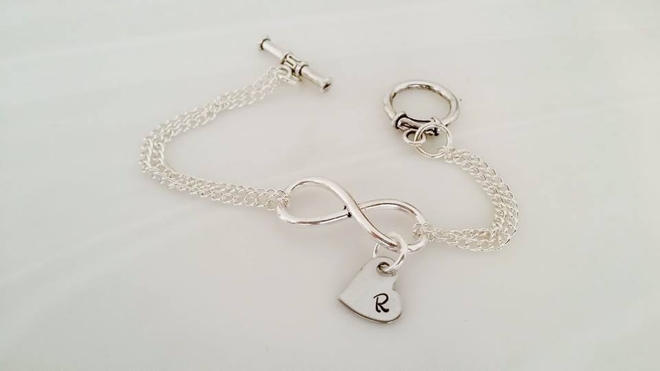 feeling loved infinity bracelet