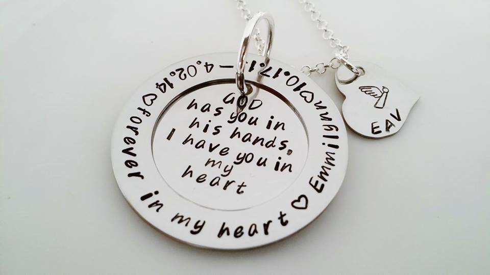 feeling loved remembrace necklace