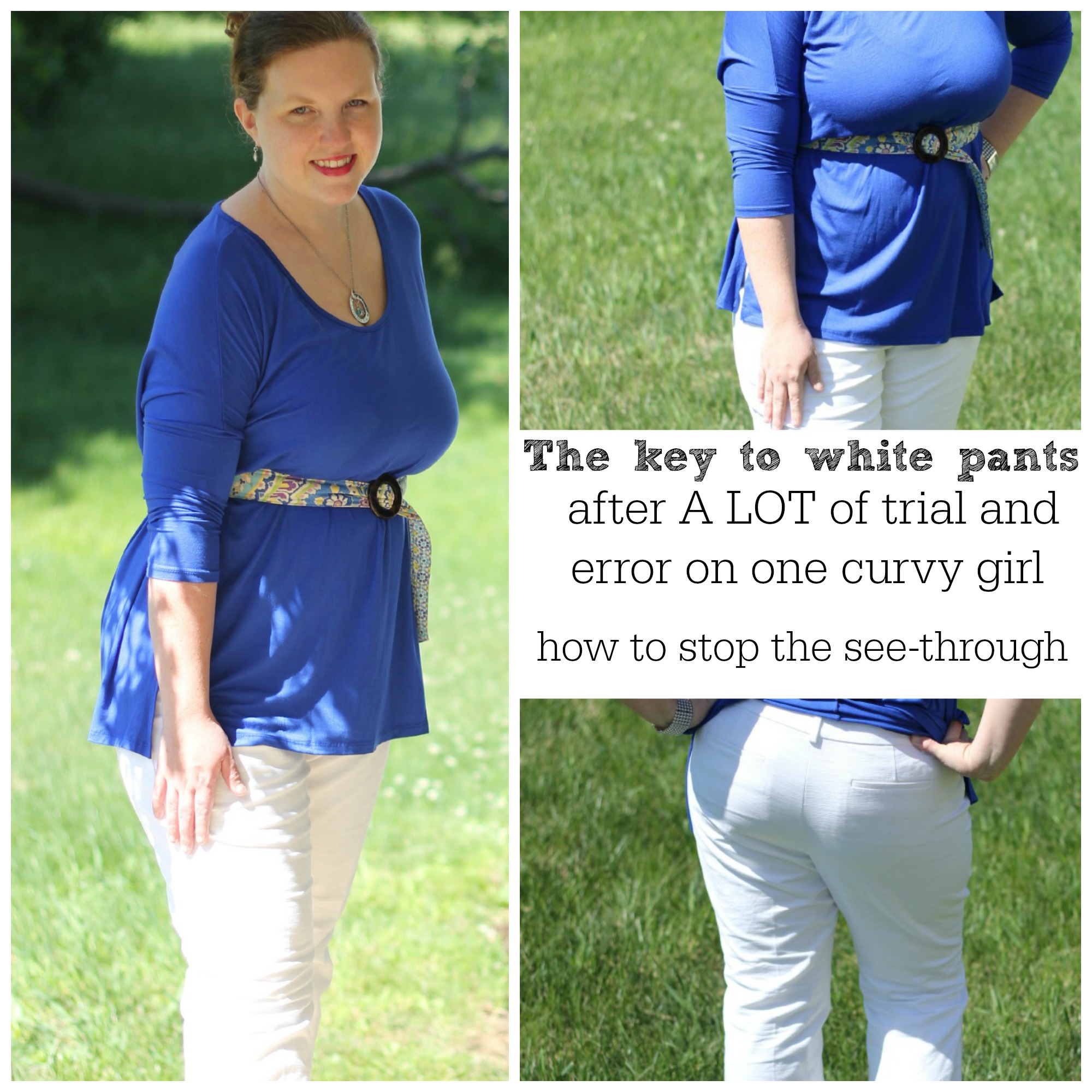 How to deal with white see-through pants - Quora