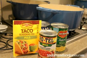 Easy chicken tortilla soup can be made in the crockpot or on the stove