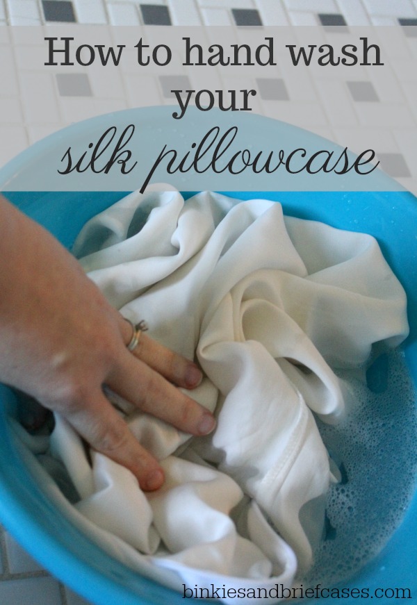 slip silk pillowcase washing