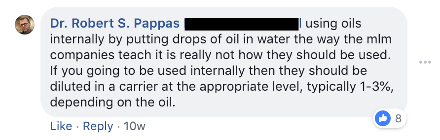 essential oil advice