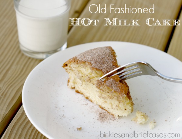 Hot Milk Cake recipe