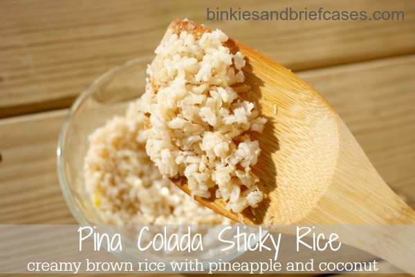 pina colada sticky rice recipe