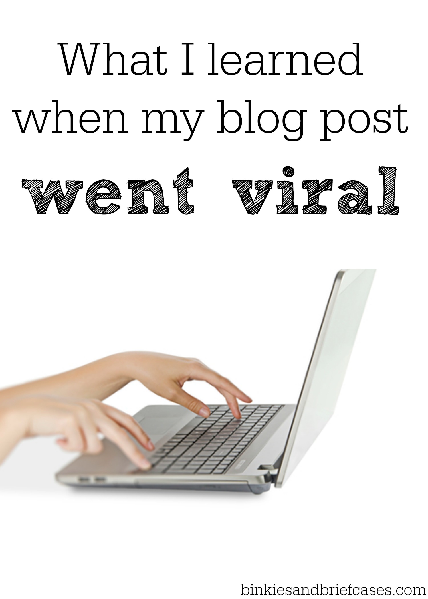 Great tips for how to keep followers around and control the infulx of new blog traffic when a blog post goes viral.