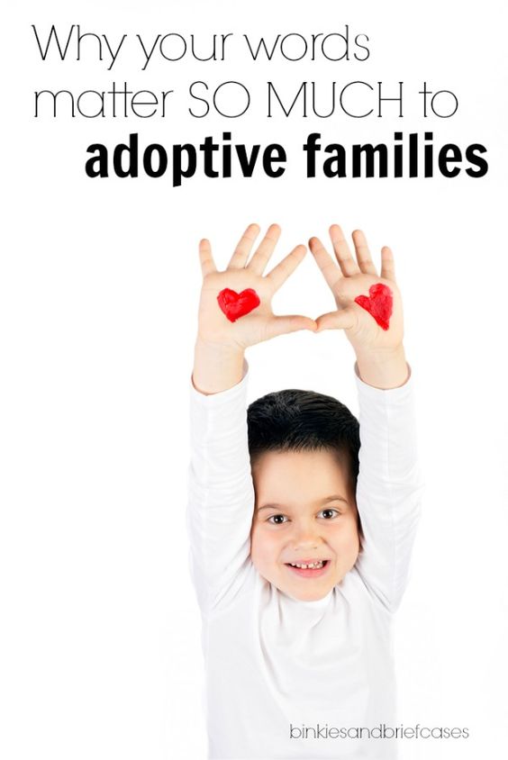 Why words matter to adoptive families