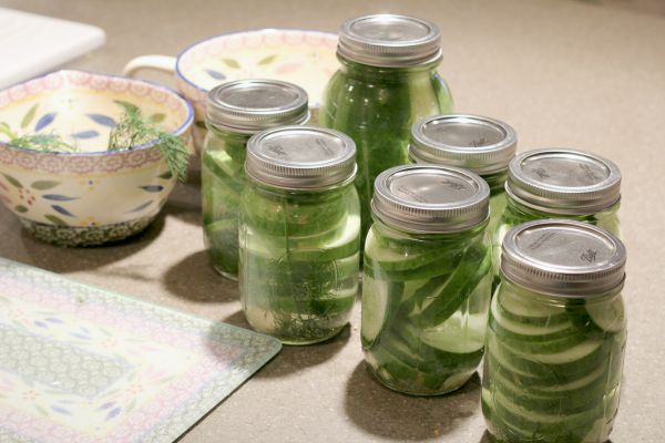 homemade pickles