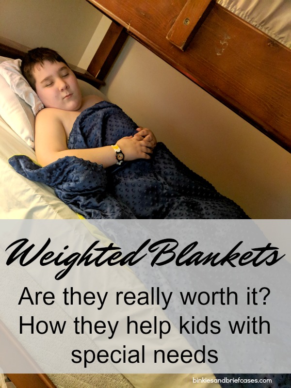 What's The Deal With Weighted Blankets? • Binkies and Briefcases